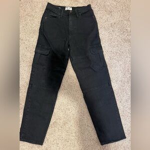 Cargo black jeans Universal threads size 6R